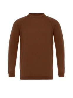 Antioch Sweatshirt Sweater Braun/Orange/Dunkelbraun