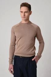 Antioch Sweatshirt Sweater Braun/Beige/Khaki