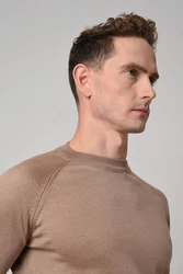 Antioch Sweatshirt Sweater Braun/Beige/Khaki