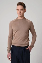 Antioch Sweatshirt Sweater Braun/Beige/Khaki