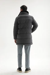 Antioch Wintermantel Coat Dunkelgrau/Grau/Hellgrau/Schwarz