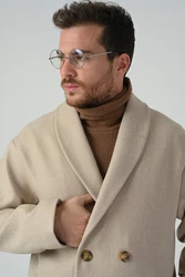 Antioch Wintermantel Beige/Khaki