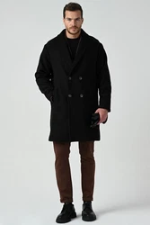 Antioch Wintermantel Schwarz