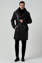 Antioch Wintermantel Coat Schwarz/Dunkelgrün