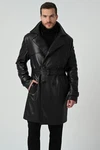 Antioch Wintermantel Coat Schwarz/Dunkelgrün