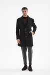 Antioch Wintermantel Schwarz/Grau/Hellblau