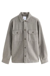 Next Blusenjacke Hemdjacke mit zwei Taschen 