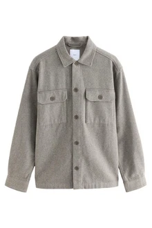 Next Blusenjacke Hemdjacke mit zwei Taschen 