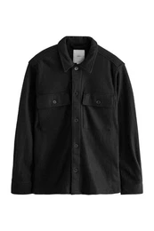 Hemdjacke Strukturierte Boucl-Hemdjacke mit Wollanteil (1-St)