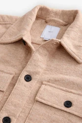 Next Hemdjacke Beige/Braun