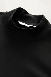 Next Langarmshirt mit Rollkragen Schwarz/Dunkelgrau