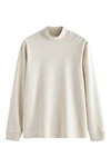 Next Langarmshirt mit Rollkragen Khaki/Weiß/Beige/Braun/Grau
