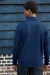 Next Langarmshirt Essential T-Shirt mit Rollkragen Dunkelblau