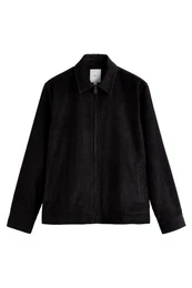 Hemdjacke Co-Ord Hemdjacke mit Reiverschluss, Baumwolle (1-St)