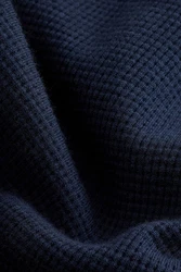 Next Langarmshirt mit Waffelstruktur Dunkelblau