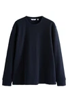Next Langarmshirt mit Waffelstruktur Dunkelblau