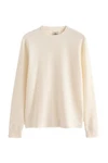 Next Langarmshirt mit Waffelstruktur Khaki/Beige/Orange/Weiß/Gelb