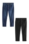 Next Slim-fit Jeans (2-tlg) Dunkelblau/Blau Next Slim-fit Jeans (2-tlg) Dunkelblau/Blau