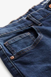 Next Straight Jeans (2er-Pack) Dunkelblau/Blau