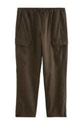Next Cargohose Ripstop Funktionsmaterial Khaki/Dunkelgrün
