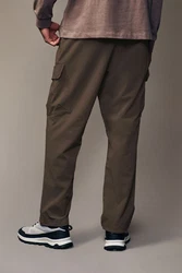 Next Cargohose Ripstop Funktionsmaterial Khaki/Dunkelgrün