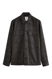 Hemdjacke Karierte Hemdjacke (1-St)