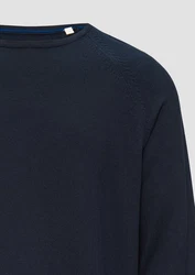s.Oliver Strickpullover mit Raglanärmeln Dunkelblau