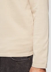 s.Oliver Strickpullover mit Raglanärmeln Beige/Khaki/Weiß