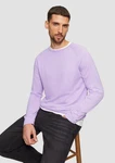 s.Oliver Strickpullover mit Raglanärmeln Lila