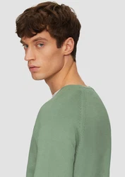 s.Oliver Strickpullover mit Raglanärmeln Grün/Hellgrün