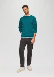 s.Oliver Strickpullover mit Raglanärmeln Türkis/Grün