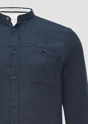 s.Oliver Langarmhemd Regular Fit Dunkelblau/Blau/Grau/Hellblau