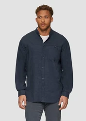 s.Oliver Langarmhemd Regular Fit Dunkelblau/Blau/Grau/Hellblau