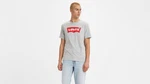 Levi's T-Shirt graumeliert/kirschrot/weiß