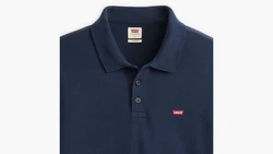 LEVI'S Poloshirt 'Housemark Polo' dunkelblau/feuerrot/weiß