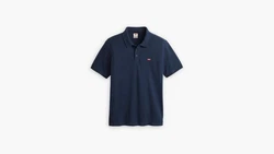 LEVI'S Poloshirt 'Housemark Polo' dunkelblau/feuerrot/weiß