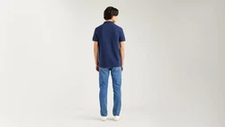 LEVI'S Poloshirt 'Housemark Polo' dunkelblau/feuerrot/weiß