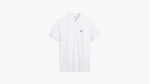 LEVI'S Poloshirt 'Housemark Polo' feuerrot/weiß