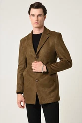 Antioch Winterjacke Coat Dunkelgrün/Khaki/Braun/Beige