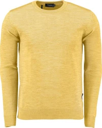 MAERZ Muenchen Rundhals Pullover gelb