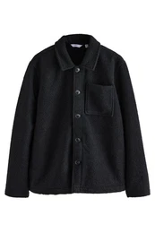 Hemdjacke Hemdjacke im Wolllook (1-St)