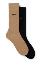 BOSS Businesssocken (Packung, 2-Paar) Beige/Khaki/Braun