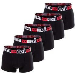 DIESEL Herren Boxershorts 5er Pack UMBX-DAMIENFIVEPACK rot/schwarz/weiß