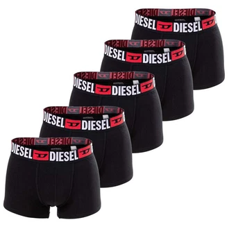 DIESEL Herren Boxershorts 5er Pack UMBX-DAMIENFIVEPACK rot/schwarz/weiß DIESEL Herren Boxershorts 5er Pack UMBX-DAMIENFIVEPACK rot/schwarz/weiß