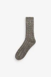 Next Thermosocken 2er-Pack Grau/Beige/Braun
