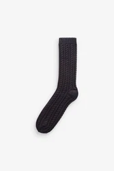Next Thermosocken 2er-Pack Schwarz/Dunkelblau/Blau