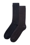 Next Thermosocken 2er-Pack Schwarz/Dunkelblau/Blau