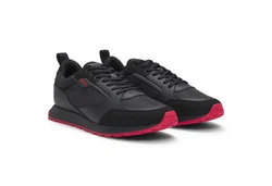 HUGO Sneaker Icelin Runn Schwarz/Grau