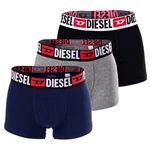 Diesel Herren Slips 3er Pack UMBR-ANDRETHREEPACK Briefs Schwarz/Blau/Grau