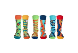 United Oddsocks Kurzsocken Herren Socken Orange/Gelb/Rosa/Mischfarben/Blau/Schwarz/Rot/Braun